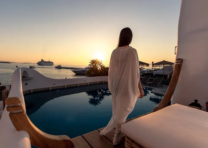 哈摩尼精品酒店 4* Mykonos Town